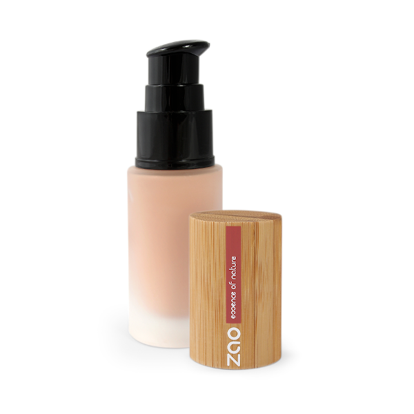 Maquillaje fluido 714 beige natural- ZAO