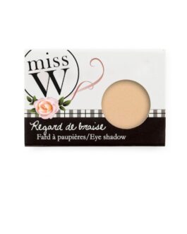 Sombra de ojos 002 beige nacarada  – Miss W