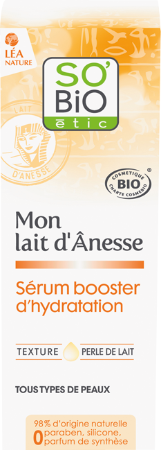 Sérum booster hidratante leche de burra - SO'Bio etic