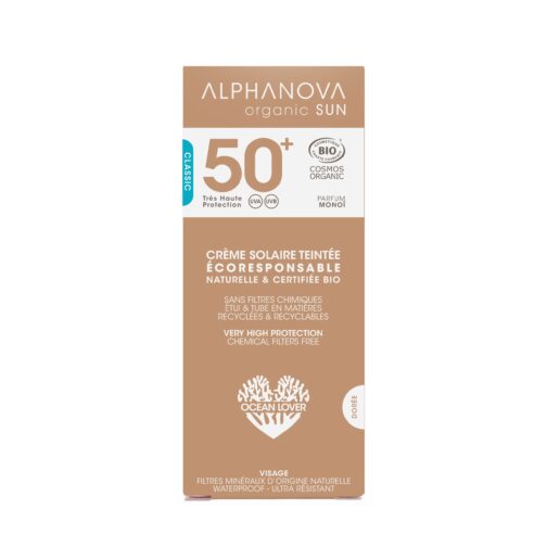 Protector Solar facial con color (SPF) 50+ - Alphanova