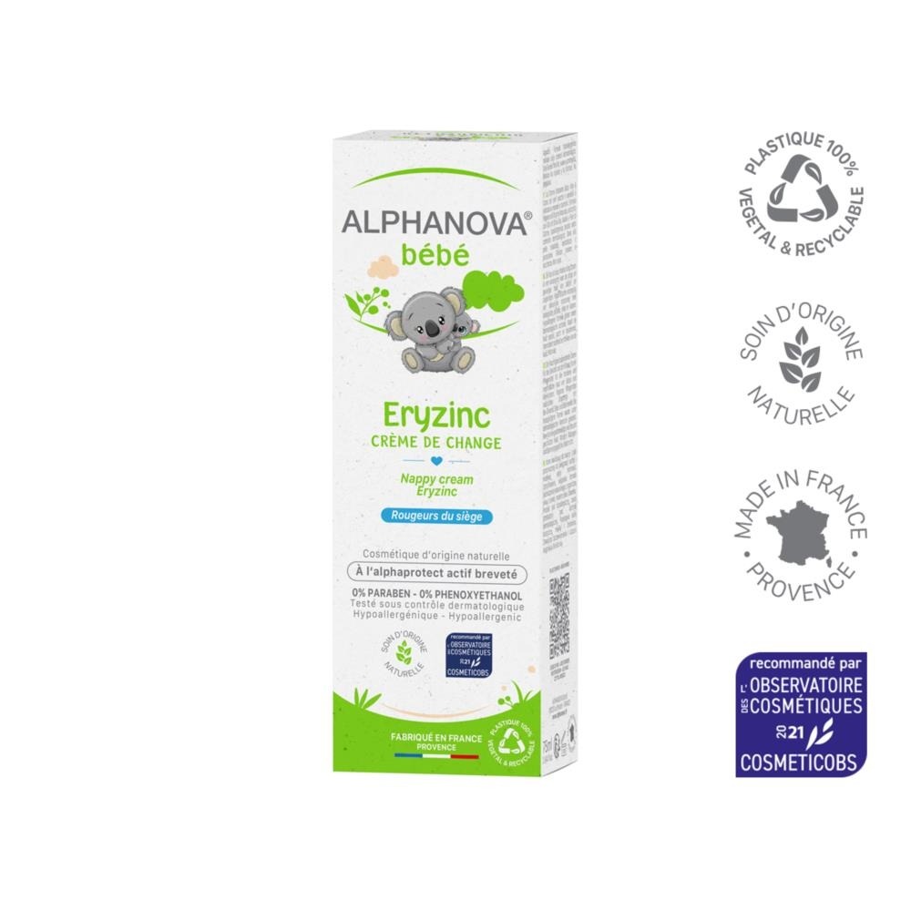 Crema de pañal Eryzinc para bebé - Alphanova