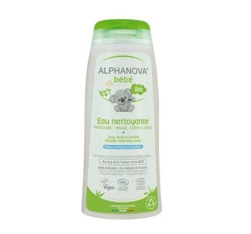 Agua micelar limpiadora para bebé 200ml - Alphanova