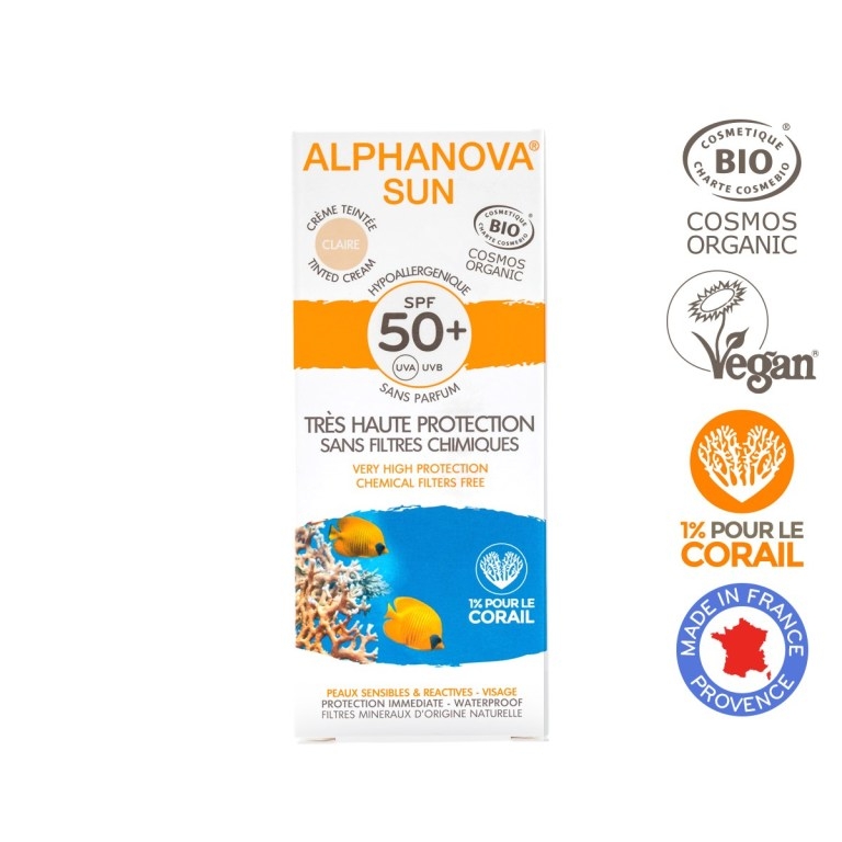 Protector solar facial SPF 50+ - Alphanova