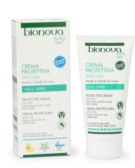 Crema de pañal protectora karité y óxido de zinc bebé – Bionova